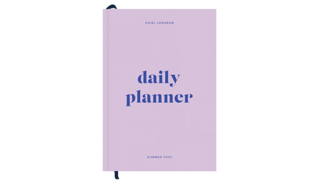 A lavender-colored productivity planner from Papier.
