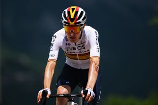 Carlos Rodríguez on stage 8 of the Critérium du Dauphiné 2023