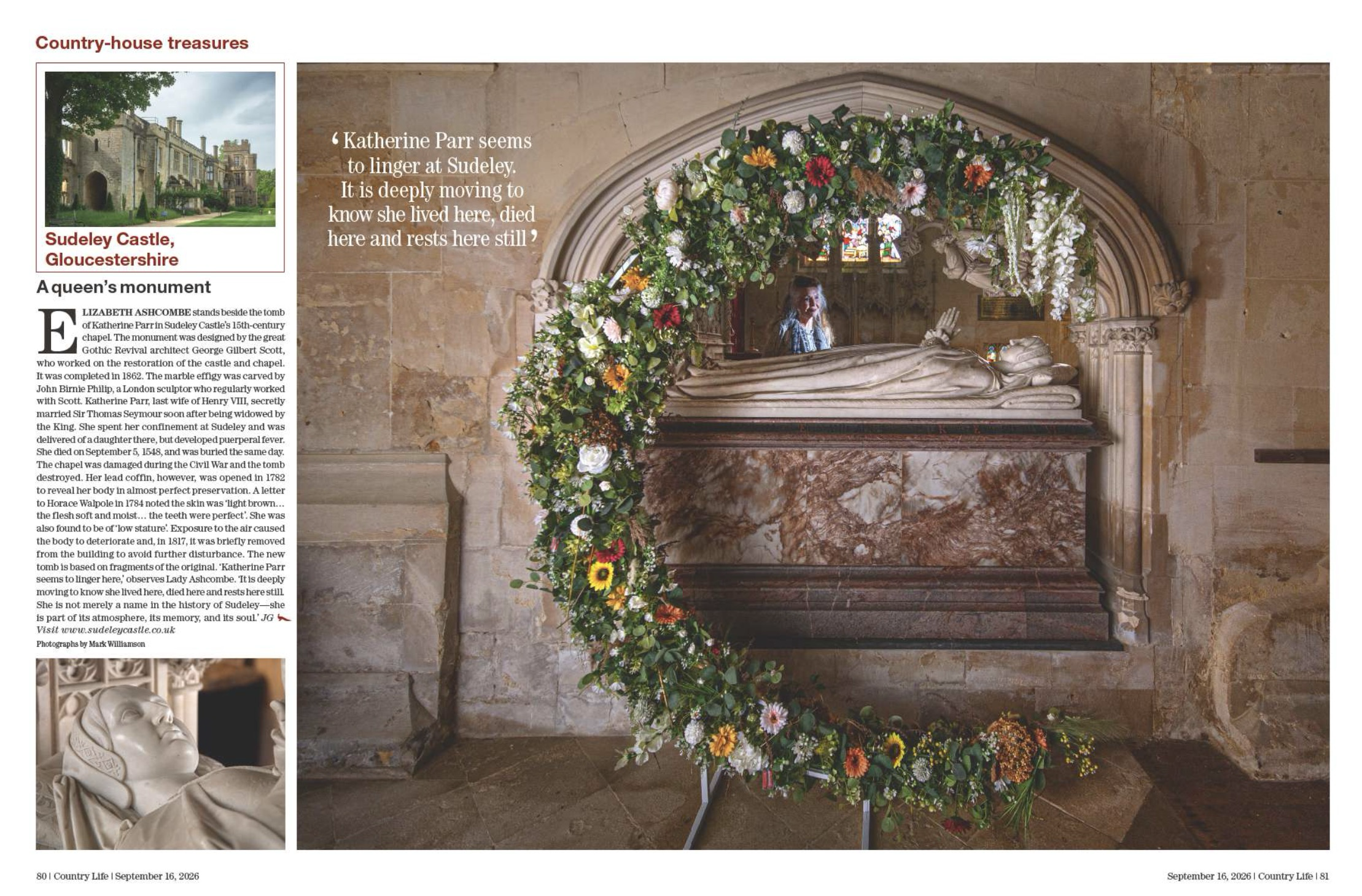 Spreads from Country Life 16 September 2026