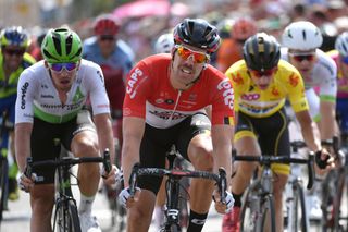 Jens Debusschere (Lotto Soudal) gets the stage win