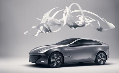 Hyundai’s design language takes its style cues from the flowing, sculptural architecture of Zaha Hadid