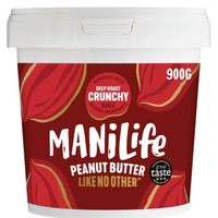 Manilife Peanut Butter Deep Roast Crunchy - View at Amazon