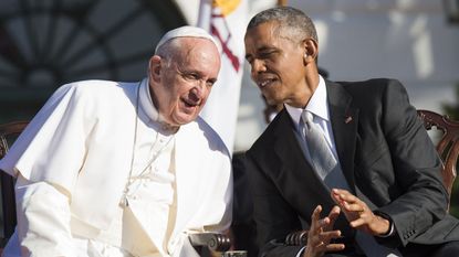 Pope Francis and Barack Obama