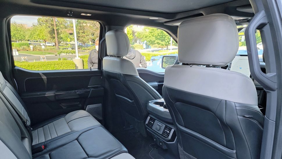 Check out the Ford F150 Lightning from all angles with space for