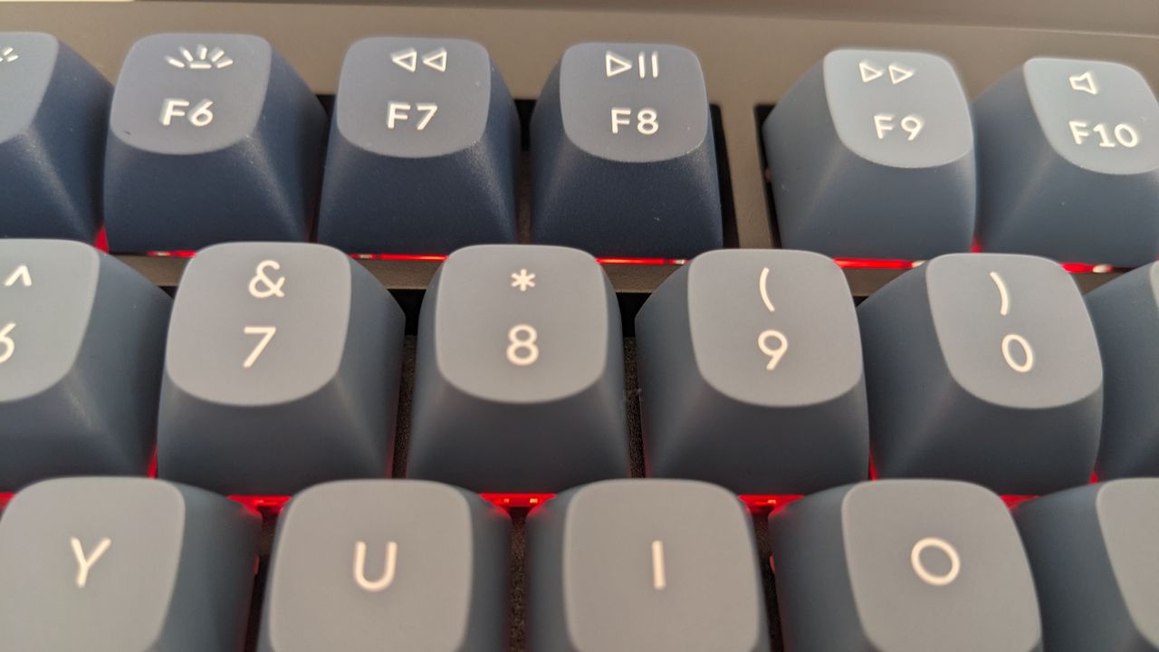 Keychron V6 Max mechanical keyboard during our review