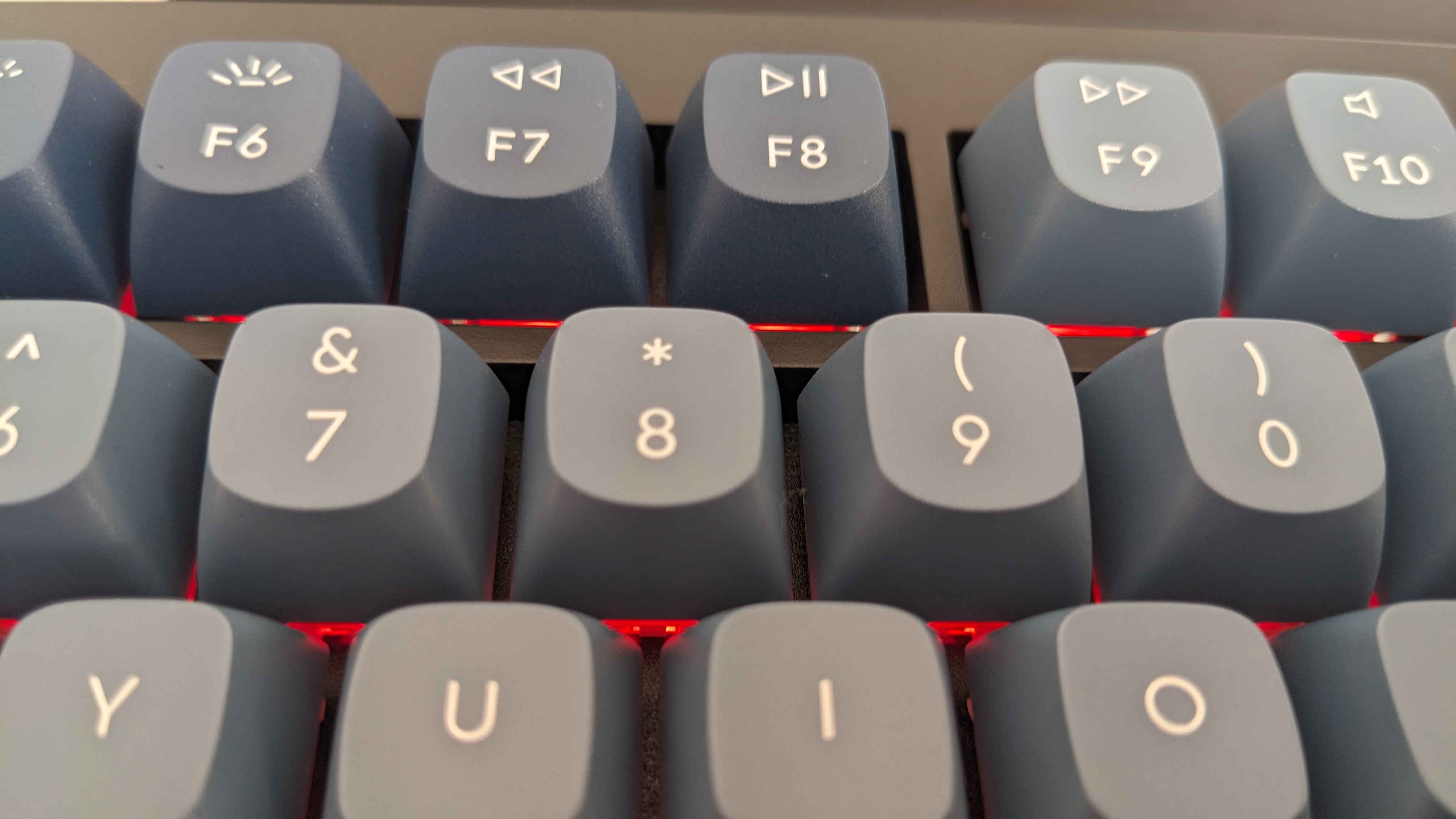 Keychron V6 Max mechanical keyboard during our review