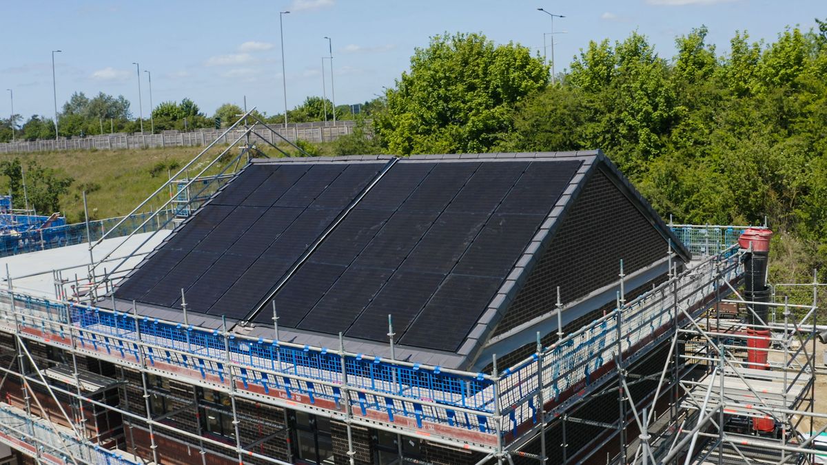 The first two ZERO bills homes built in North Yorkshire.