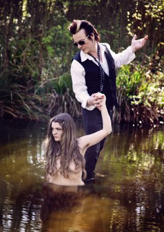 From The Deep: Nick Marsh and Catherine Blake take the plunge.
