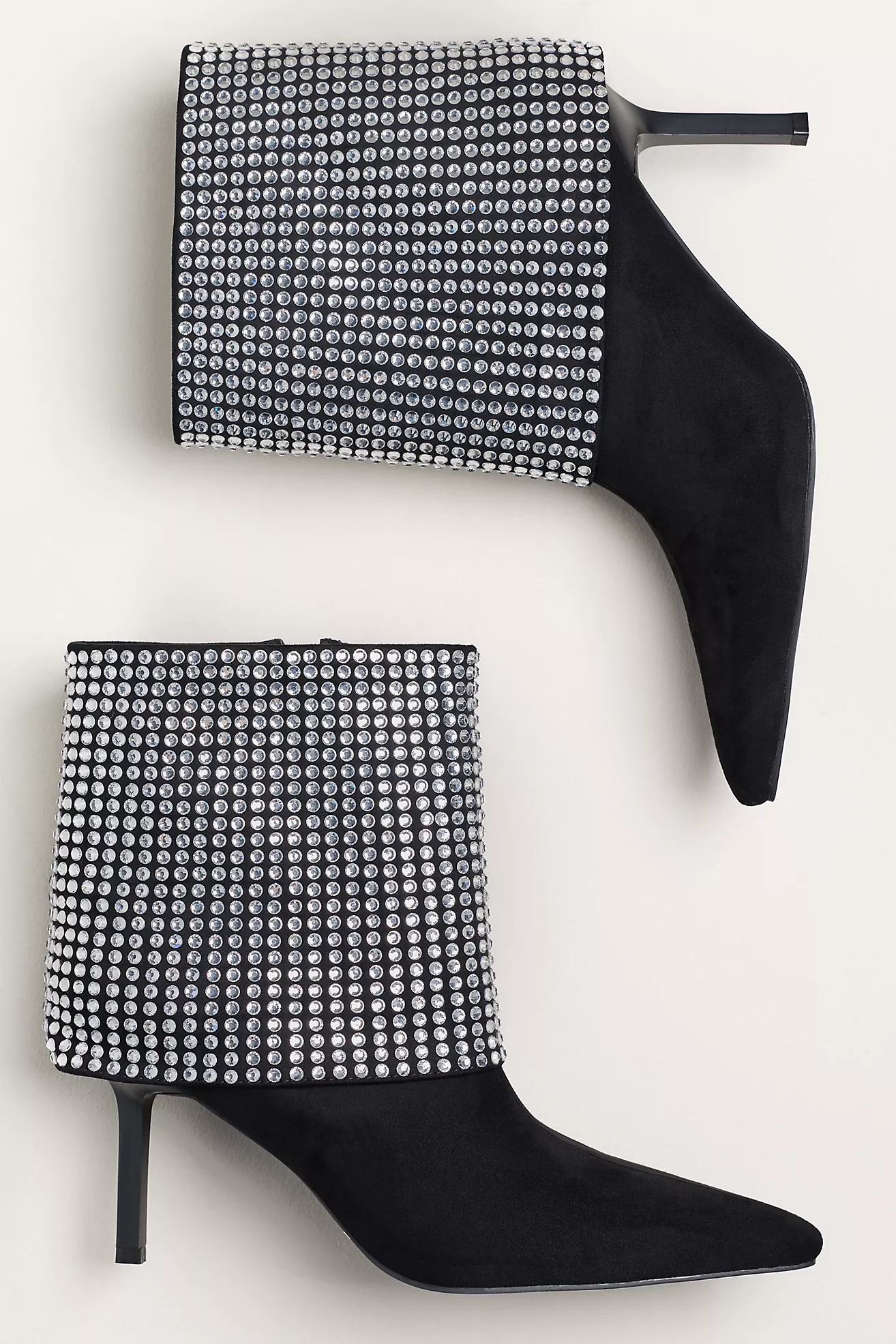 Billini Vanya Crystal Foldover Ankle Boots
