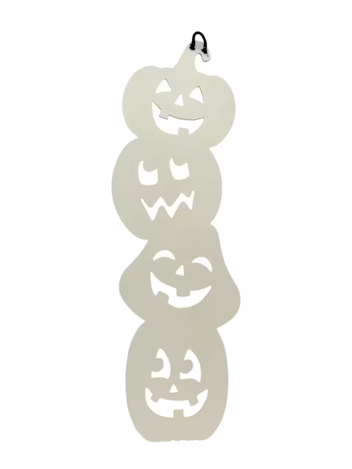 Jack-o'-Lantern Porch Sign DIY Wood D&eacute;cor