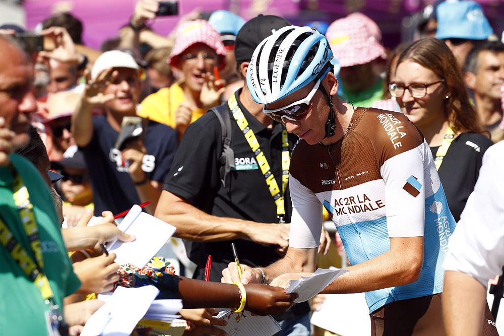Romain Bardet (AG2R La Mondiale) at the Tour de France