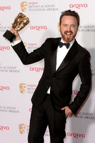 Aaron Paul At The BAFTAs 2014