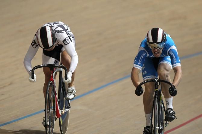 U19 men's sprint Braeden Dean won the race as the highest placed Australia despite losing to South Korea's Jeone Park