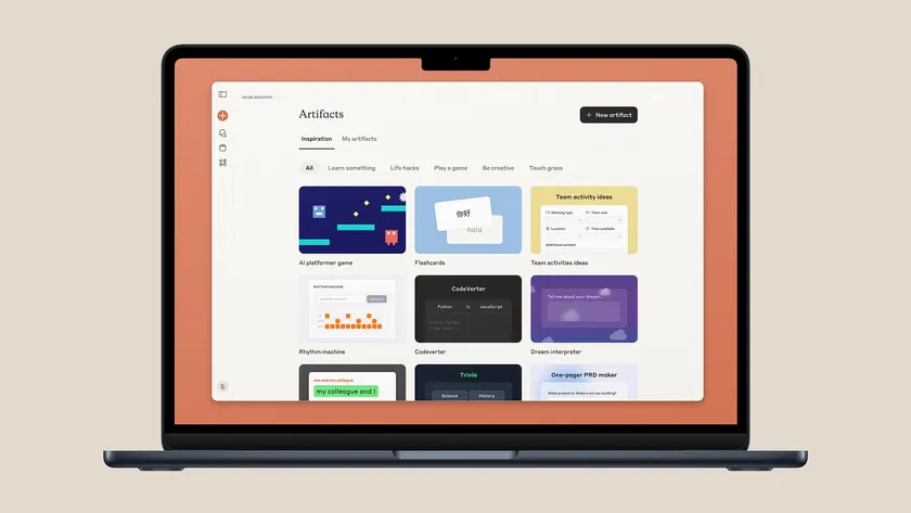 Claude AI enterprise dashboard showing team collaboration and security features