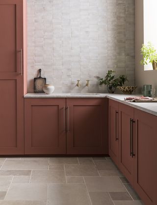 How to choose kitchen flooring porcelain natural stone effect tiles Mandarin Stone