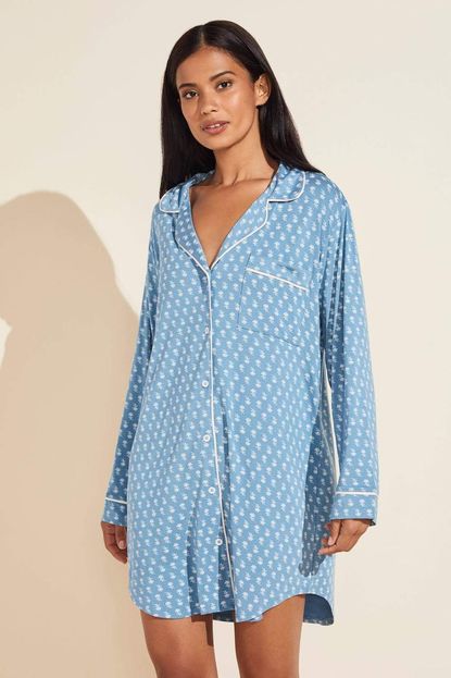 Eberjey Gisele Printed Sleepshirt