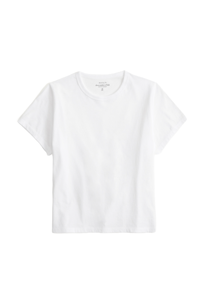 Abercrombie & Fitch Essential Polished Body-Skimming Tee (Was $19) 