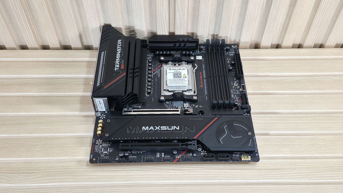 Maxsun Terminator B850M Pro II - Board images
