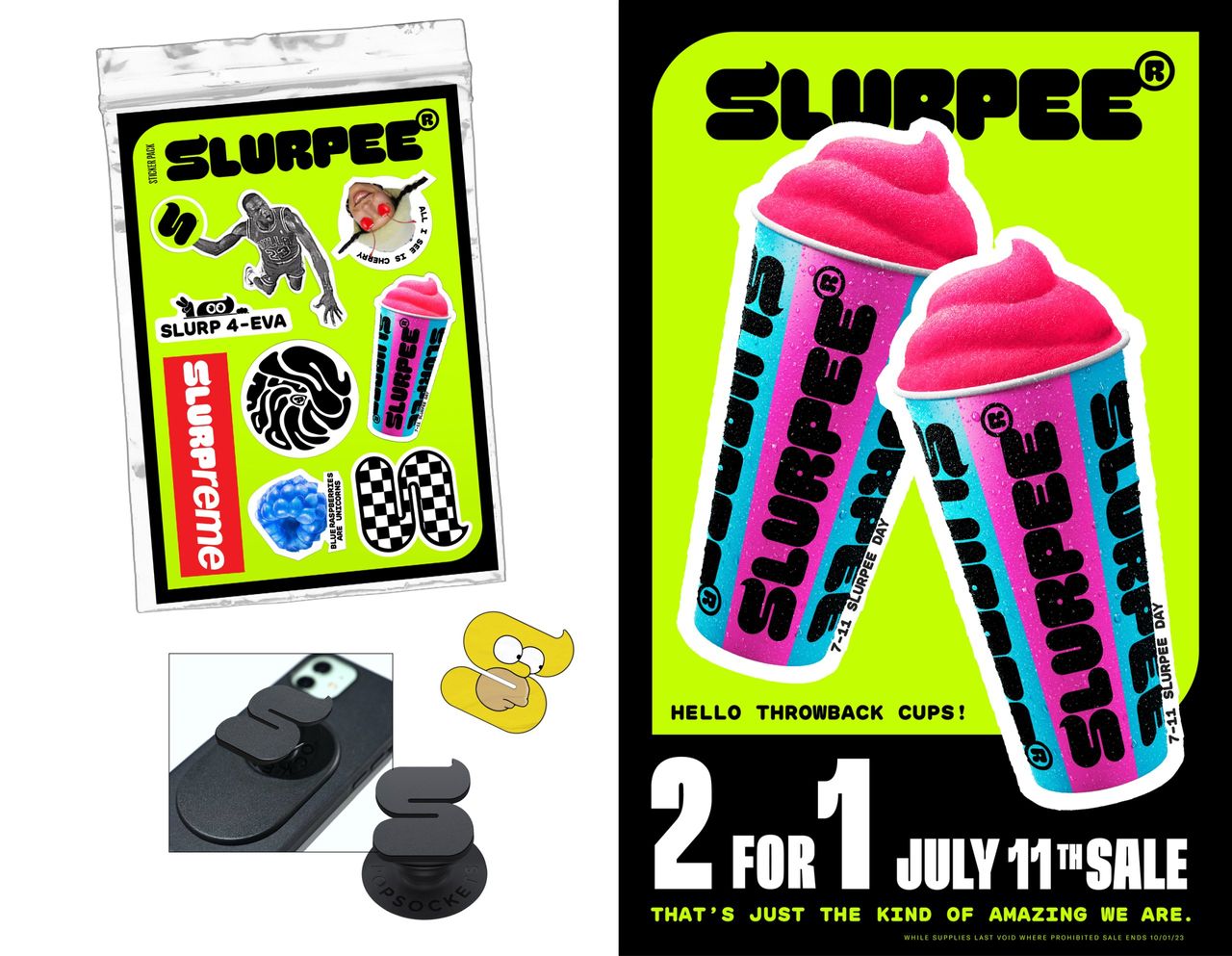 New Slurpee logo and branding