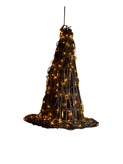 Illuminated Vine Witch Hat