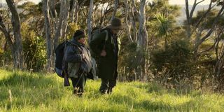 Sam Neill and Julian Dennison in The Hunt for The Wilderpeople