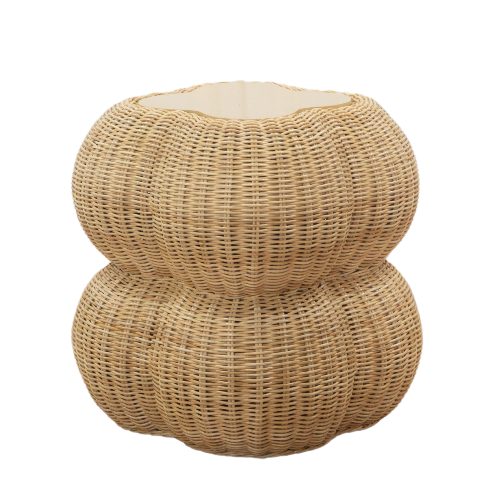 Pawn Wicker Stool - Natural