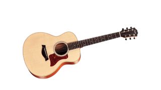 Les meilleures guitares acoustiques : Taylor GS Mini avec épicéa de sitka massif avec dos et éclisses en sapelli