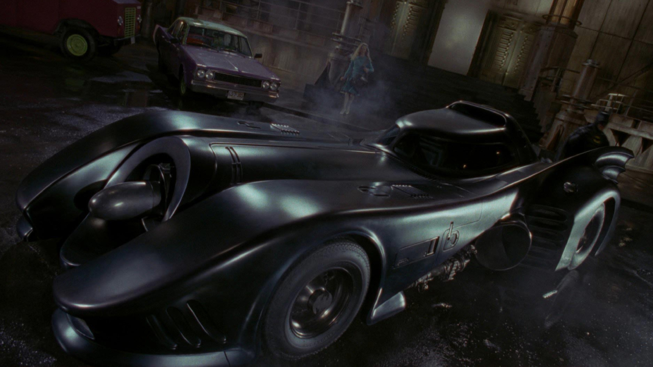 The Batmobile in 1989's Batman