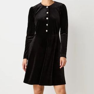 Finery London Velvet Dress