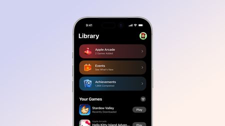 ios games app interface