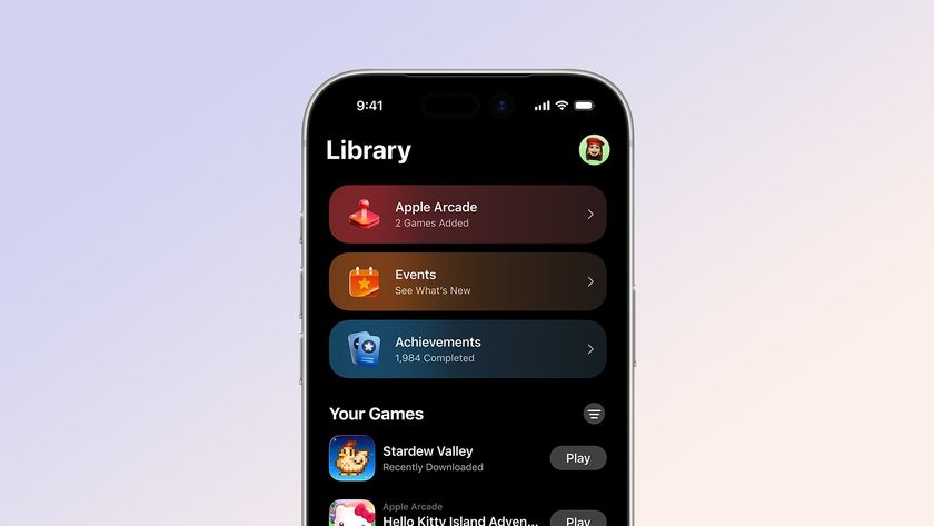 ios games app interface