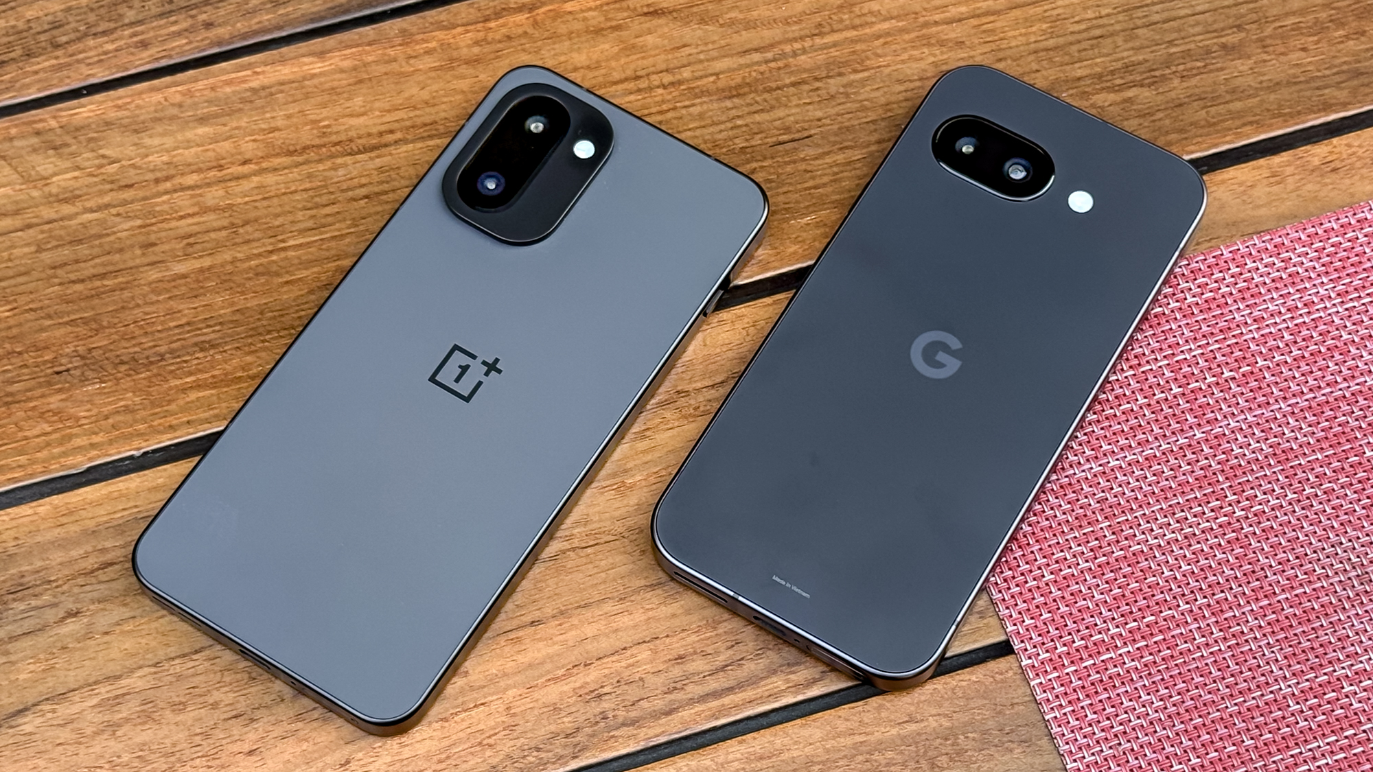 OnePlus 15R and Google Pixel 9a