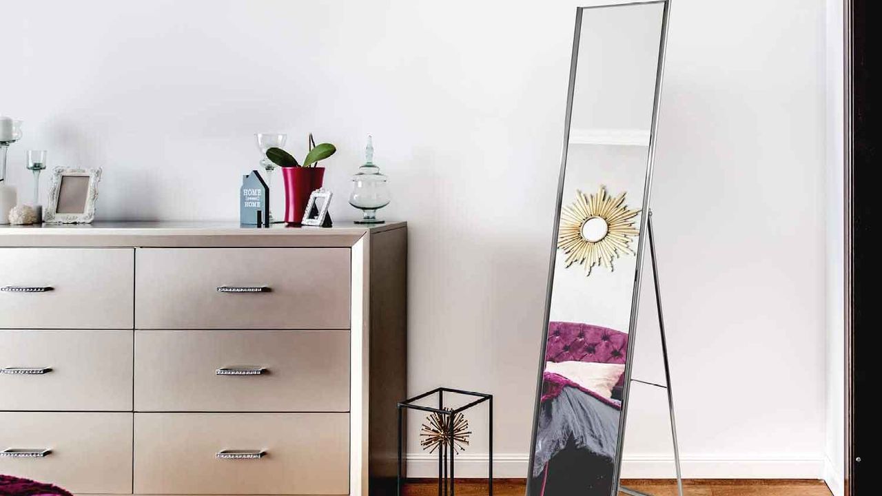 Best floor mirror: Adesso Alice Floor Mirror