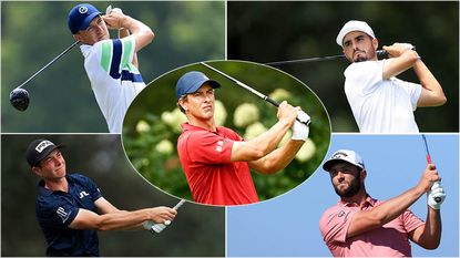 This week's The Northern Trust betting tips pictured - Spieth, Ancer, Scott, Hovland and Rahm