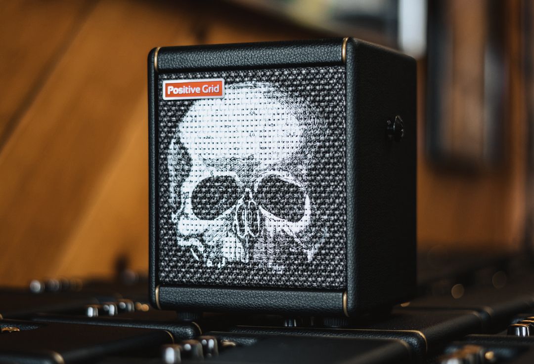 One of Positive Grid's new Zakk Wylde Edition Spark Mini amps