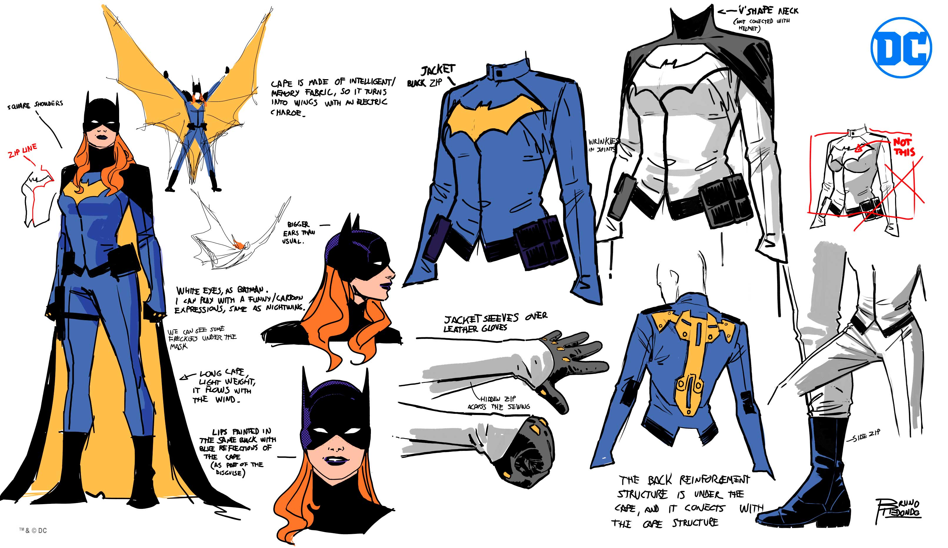 yeni Batgirl kostümü