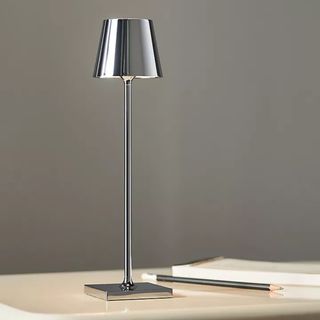 Poldina Pro Micro Metallic Rechargeable LED Portable Table Lamp