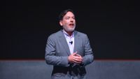 SIE Worldwide Studios Chairman Shawn Layden speaks onstage at the PlayStation E3 2018 Media Showcase at LA Center Studios on June 11, 2018 in Los Angeles, California.