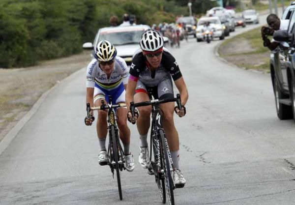 Ellen van Dijk leads Marianne Vos