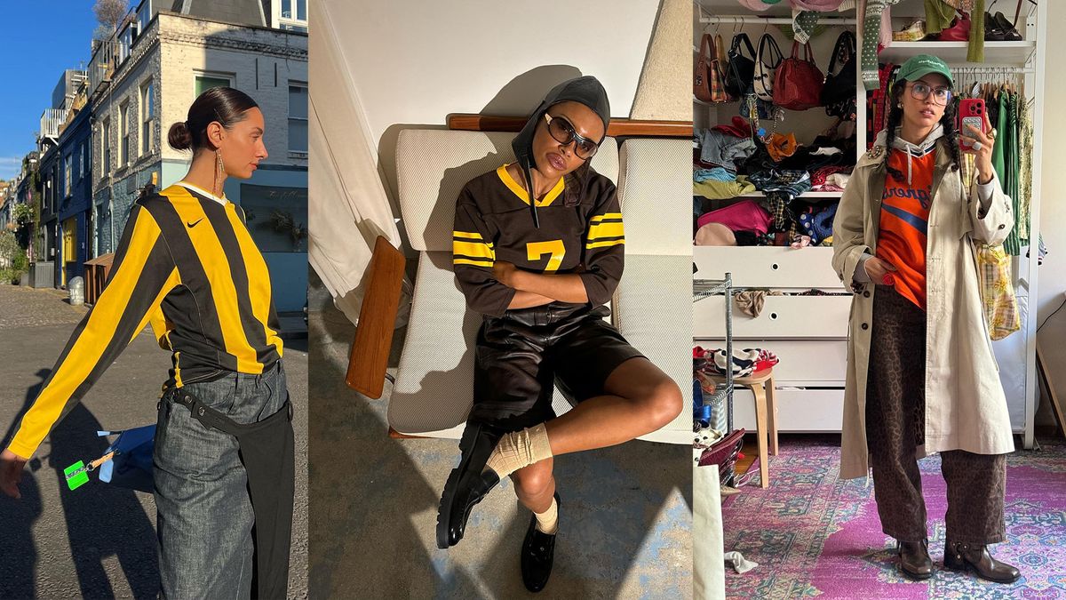 I Don’t Watch Sports, But I'm Stealing These Jersey Outfit Trends From the Stands