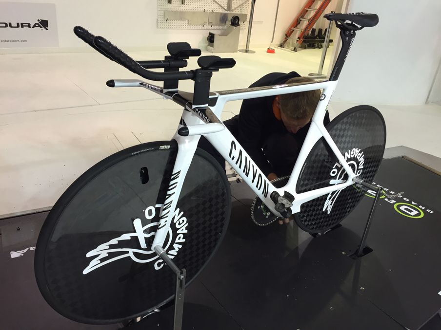 Dowsett's perfect hour bike