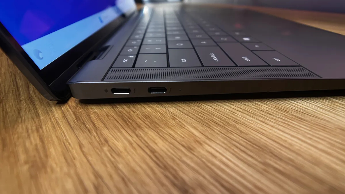 The left side ports on the Dell Latituce 9440