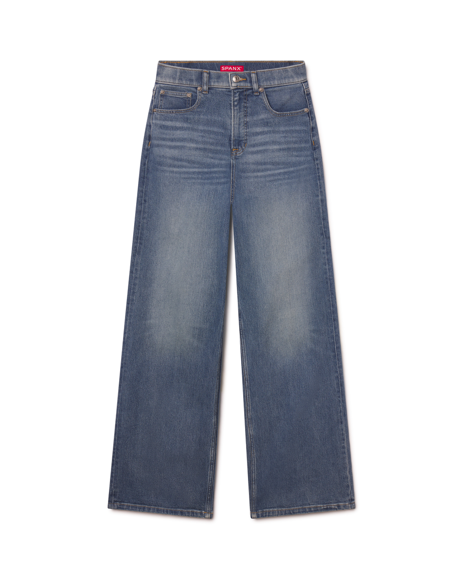 Spanx, Wide Leg Jeans in Elysian