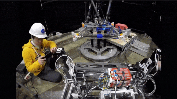 NASA robots called Assemblers could help build the infrastructure needed to land astronauts on the moon in 2024.