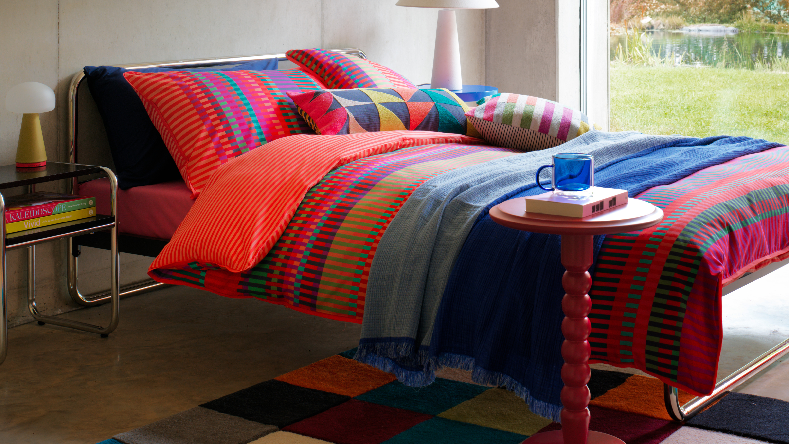 Habitat Albers Steel Double Bed Frame