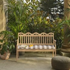 John Lewis Squiggle 2-Seater Garden Bench