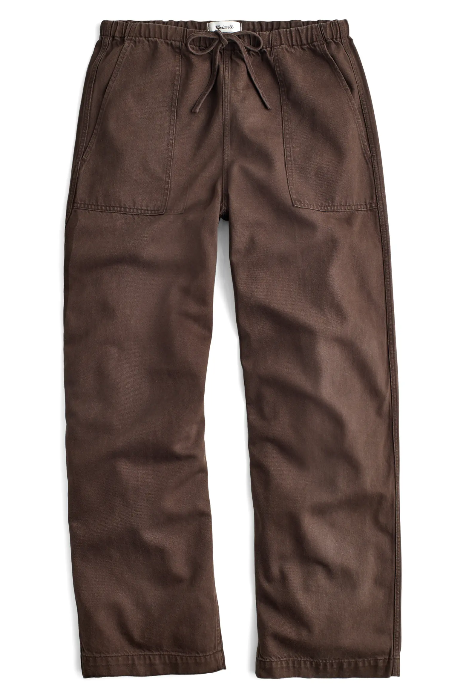 Madewell, Pull-On Barrel Leg Airy Denim Utility Pants