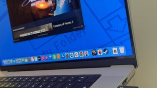 Steam running on a Mac