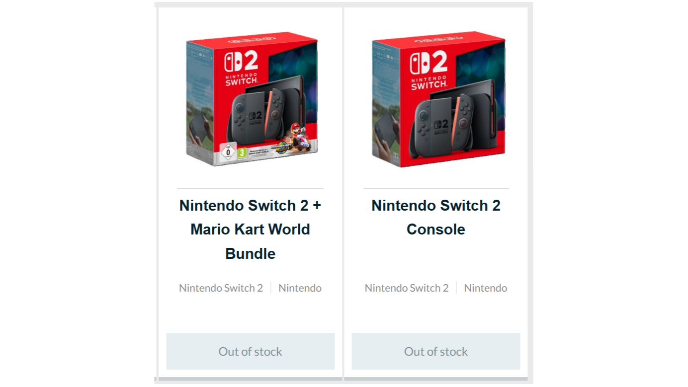 The Game Collection Switch 2 pre-orders