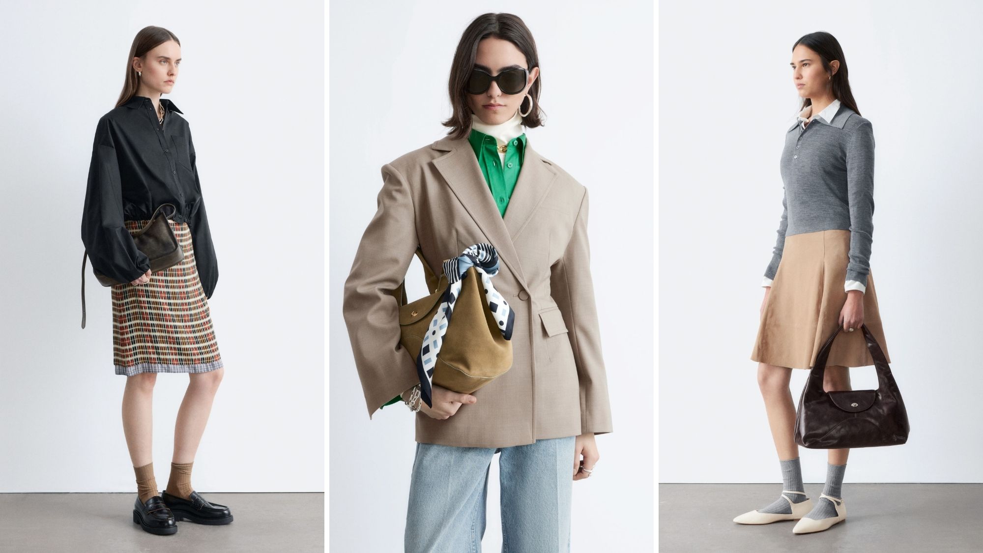 models wearing the &amp;other stories pre-spring collection